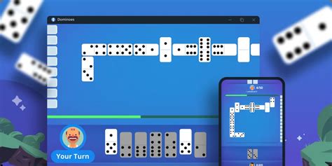 Play Dominoes Online at Plato.